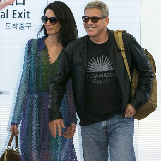 George and Amal Clooney at Tokyo Airport | May 2015