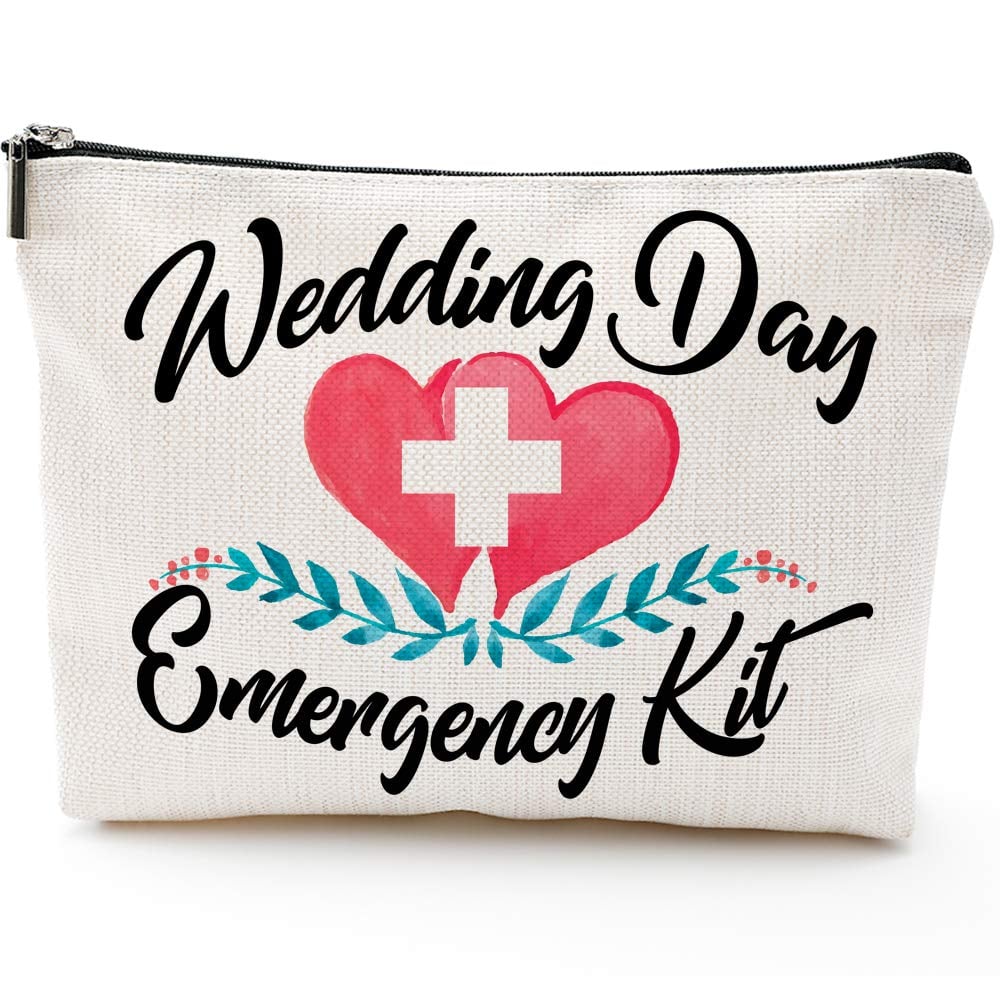 Wedding Day Emergency Kit Makeup Bag