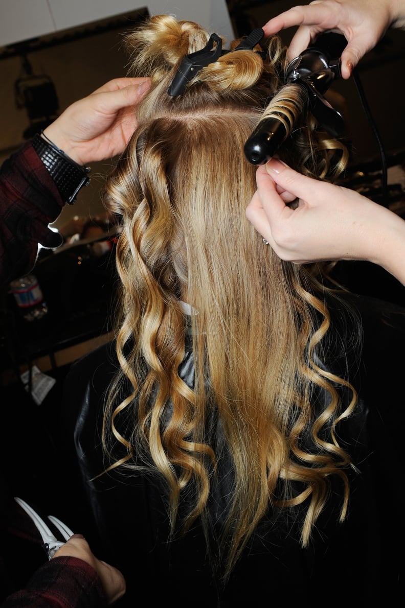 Curl Hair For Even More Texture