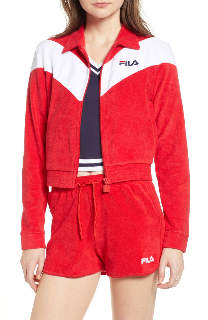 Fila Nox Velour Track Jacket