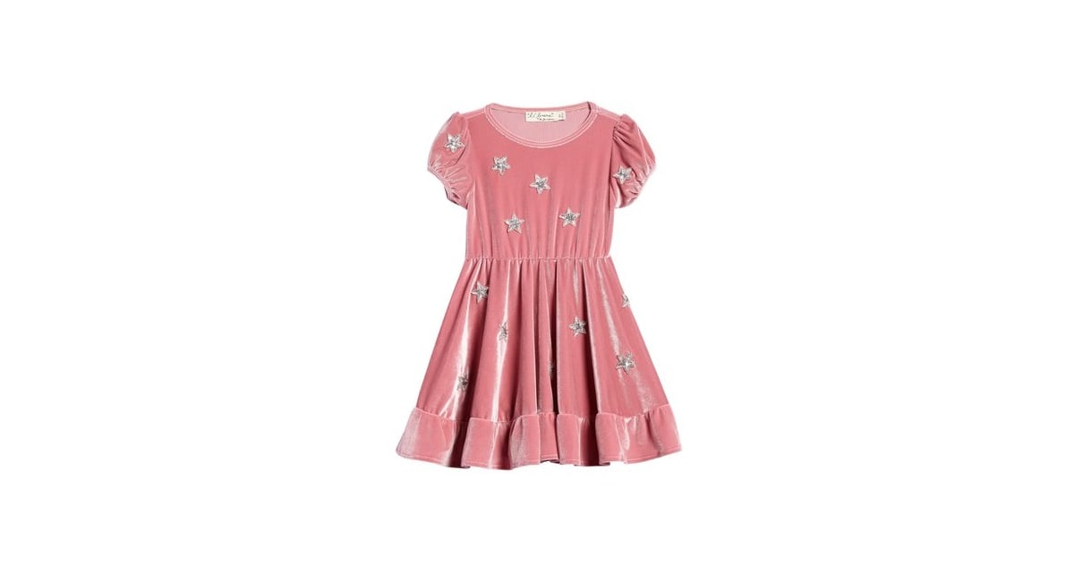 Lil Lemons By For Love Lemons North Star Velvet Dress 100