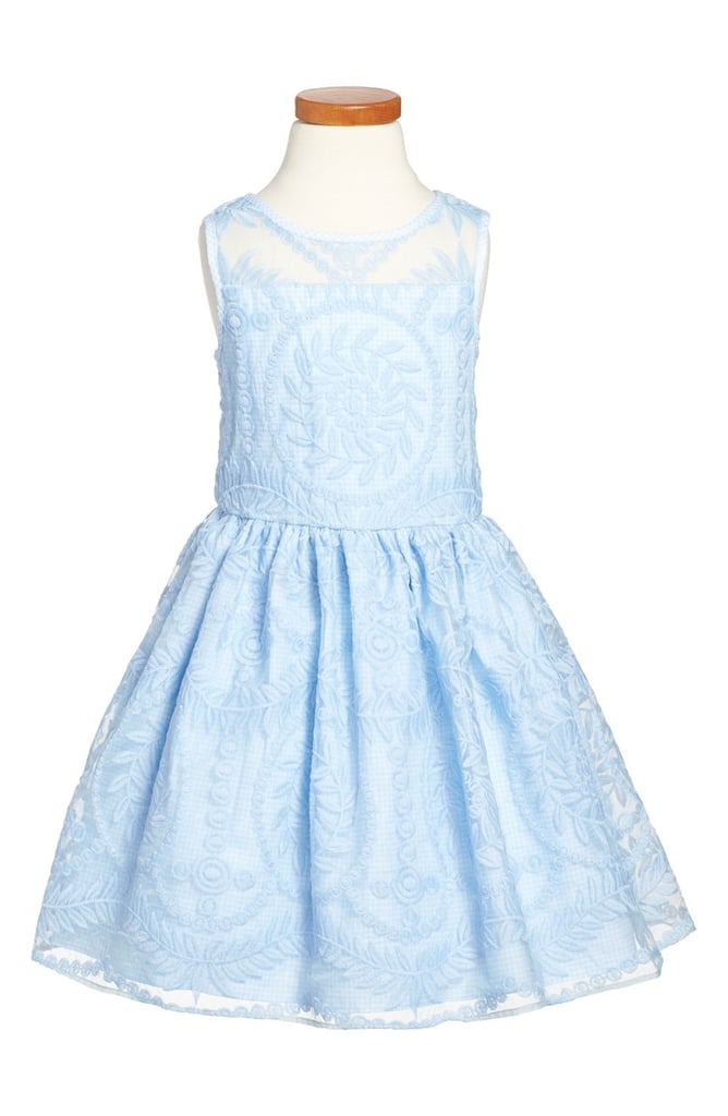 Embroidered Tulle Dress