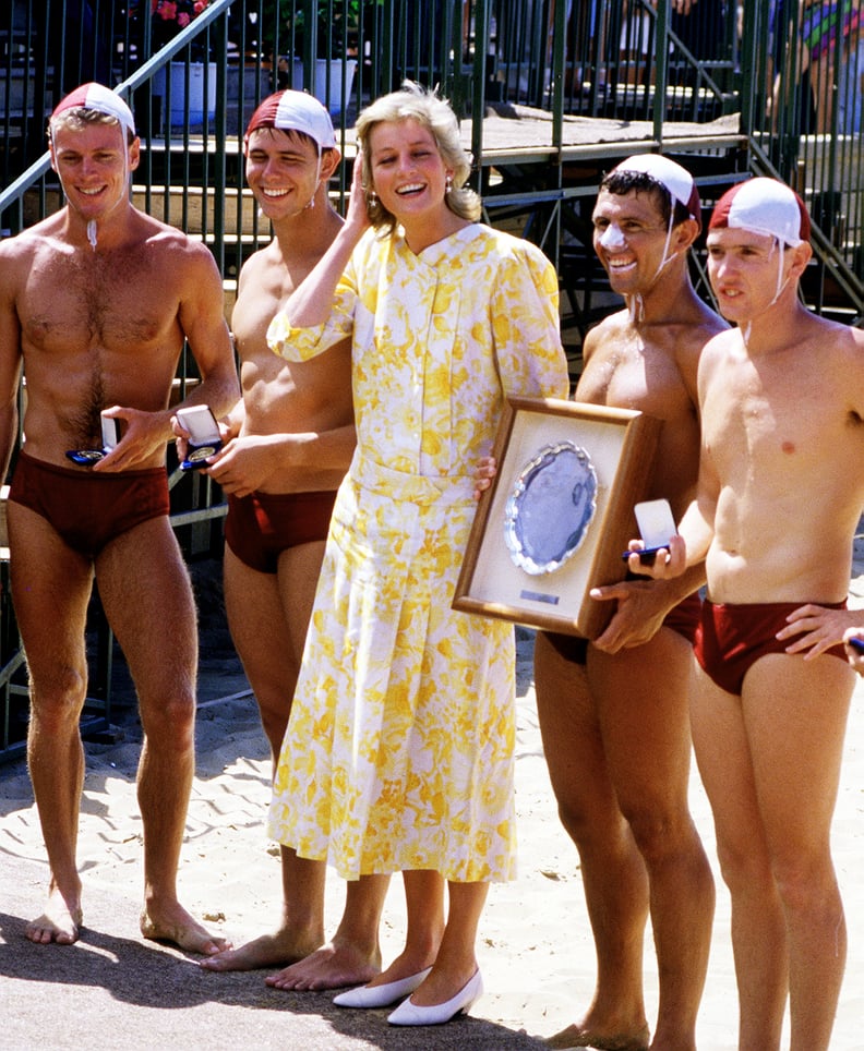 Princess Diana's Yellow Dress