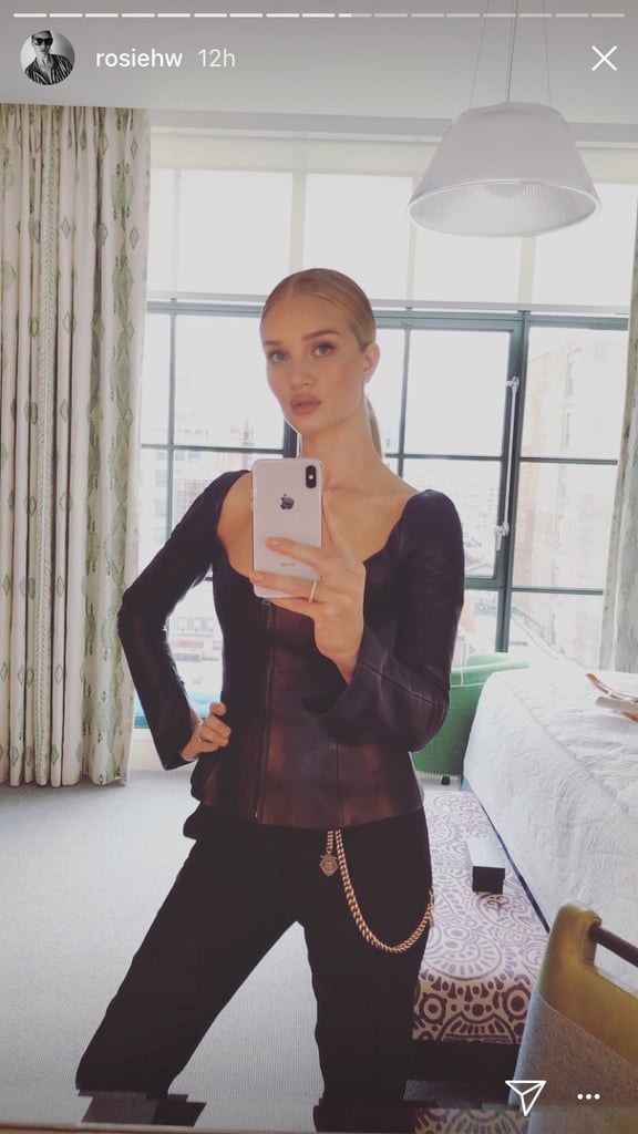 Then Her Outfit For the Fall '18 Show
