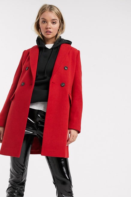 Stradivarius Double-Breasted Tailoring Coat