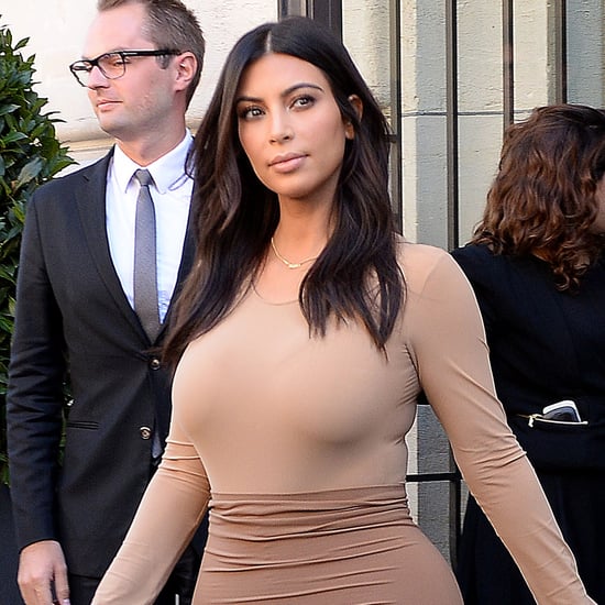 Kim Kardashian Shopping in Paris