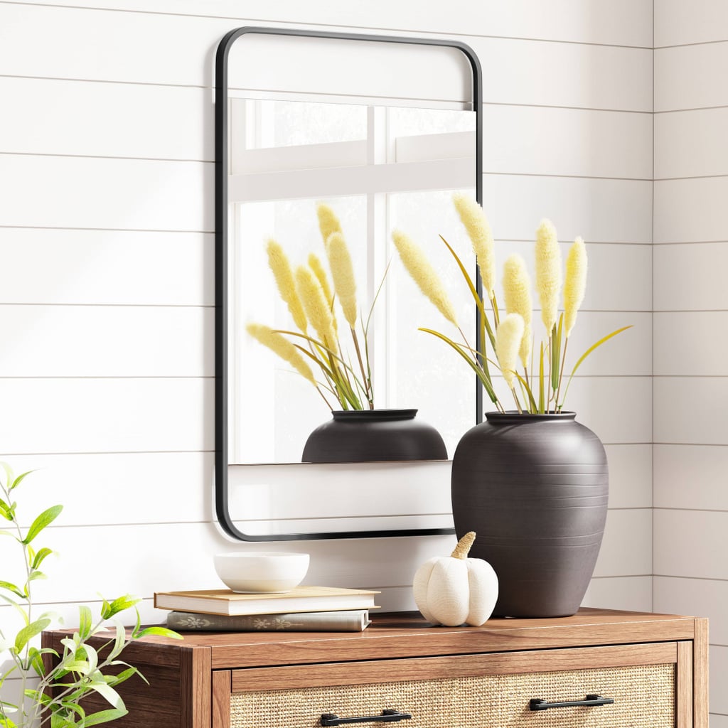 A Functional and Decorative Piece: Floating Wall Mirror