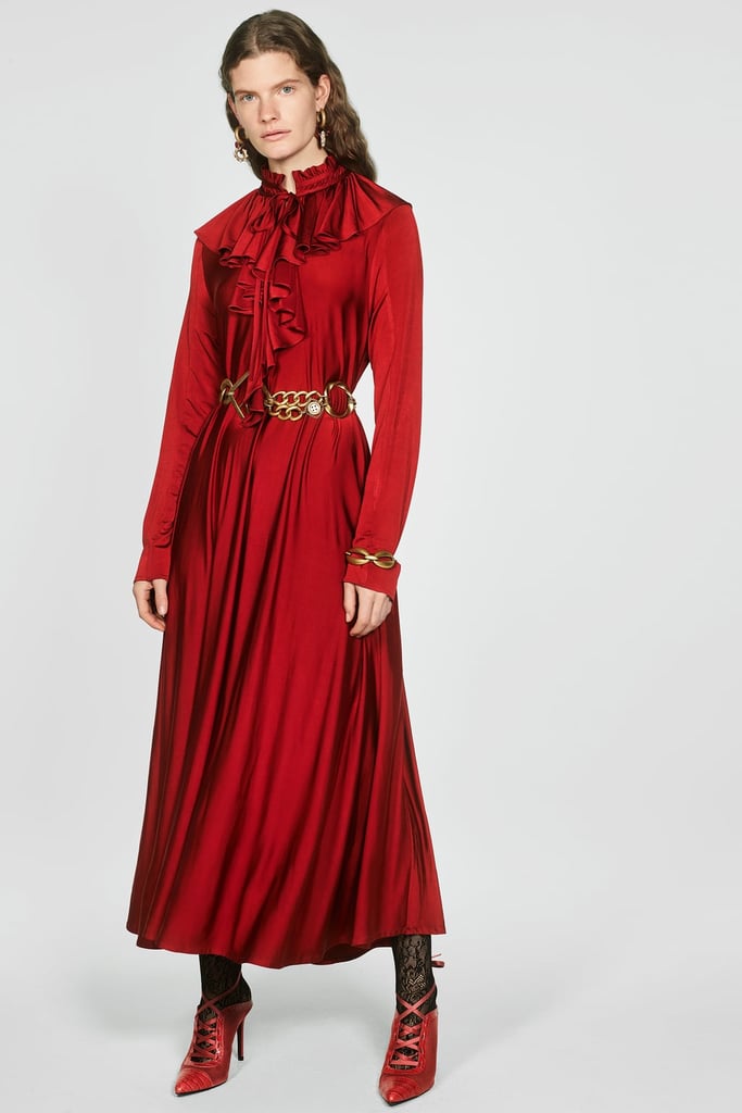 Zara Campaign Collection Ruffled Dress