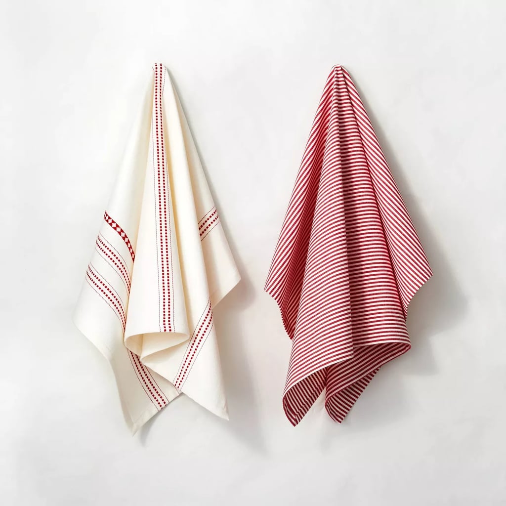 Holiday Stripe and Pattern Kitchen Towel Set