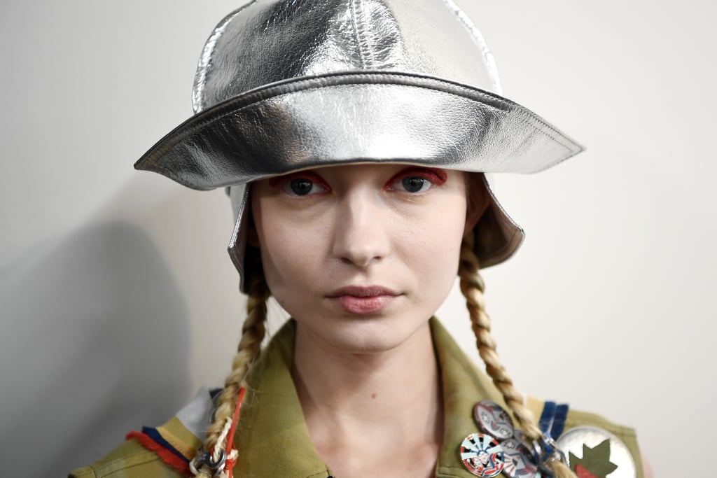 Backstage at Sadie Williams