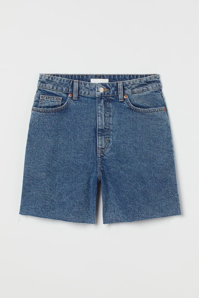 For All-Day Wear: Mom High Denim Shorts