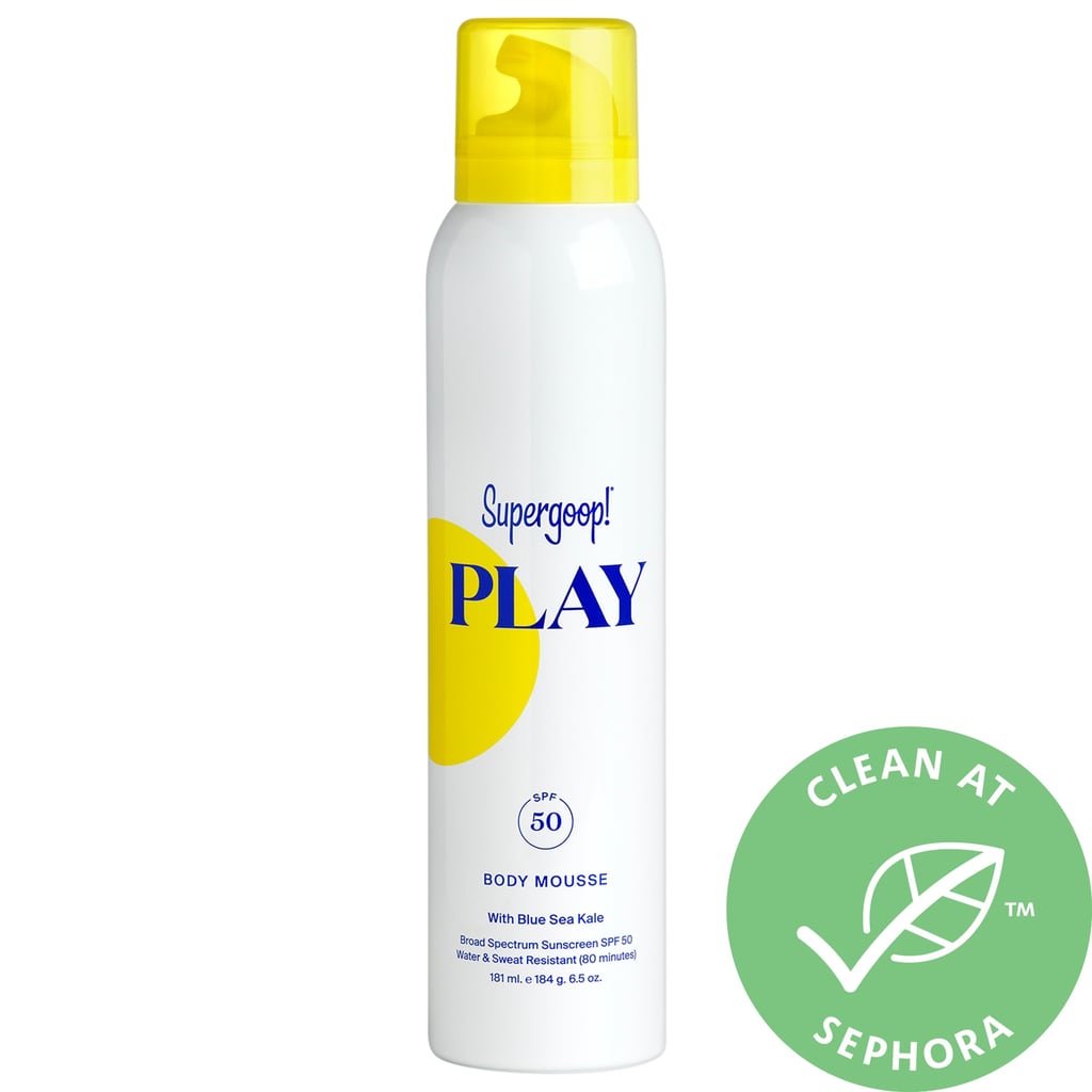 Supergoop! PLAY Body Mousse SPF 50 with Blue Sea Kale