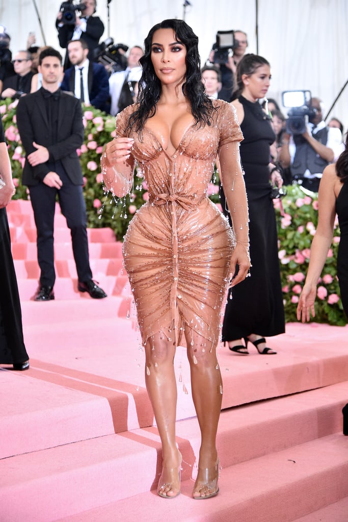 Kim Kardashian and Kanye West at the 2019 Met Gala