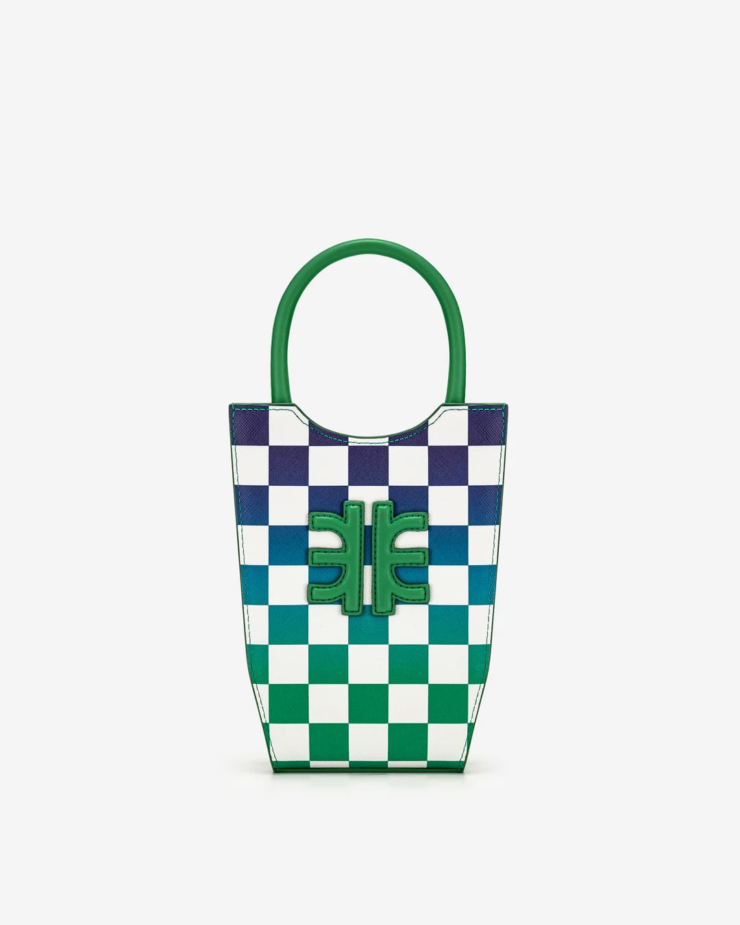 JW Pei FEI Gradient Checkerboard Phone Bag, From Egg Shoes to Cutouts,  Here's What Fashion Editors Are Loving This Month
