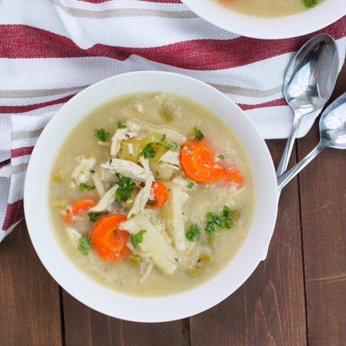 SlowCooker Chicken Soup With Yuca Recipe POPSUGAR Latina
