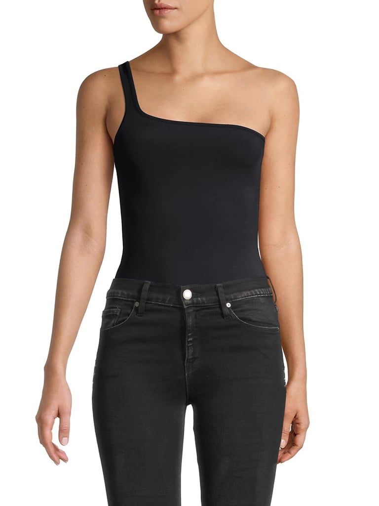 French Connection Saachi One-Shoulder Bodysuit