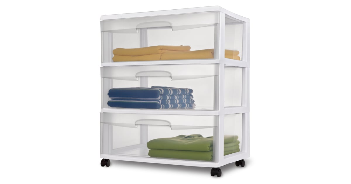 Sterilite 3 Drawer Wide Cart These 22 Clever Organizers Will