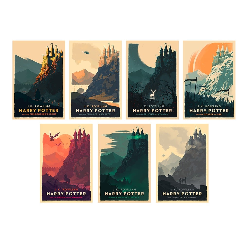 Olly Moss Harry Potter Posters
