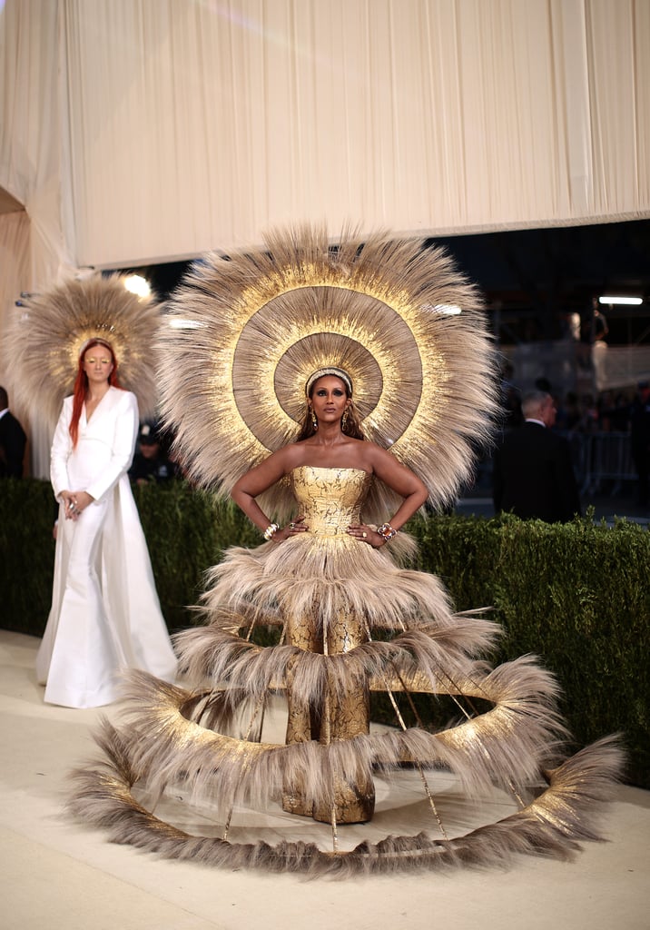 Iman at the 2021 Met Gala