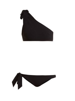 Zimmermann Jaya Tie Neck Swimsuit