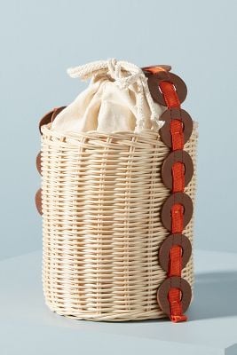 Maria La Rosa Italian Basket Bag