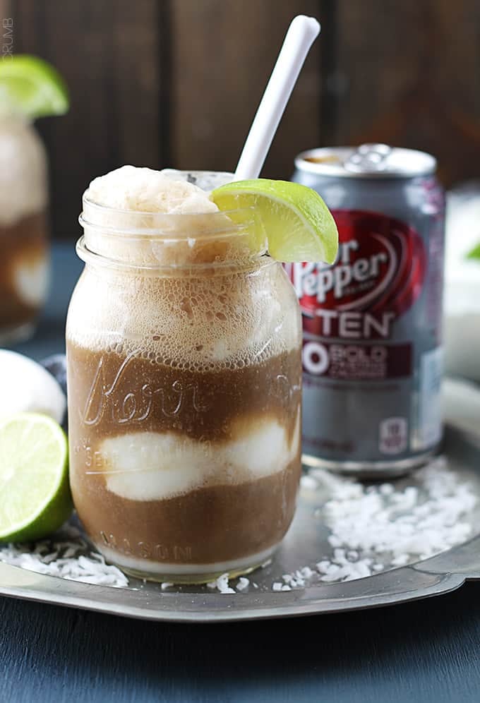 Dirty Dr. Pepper Float