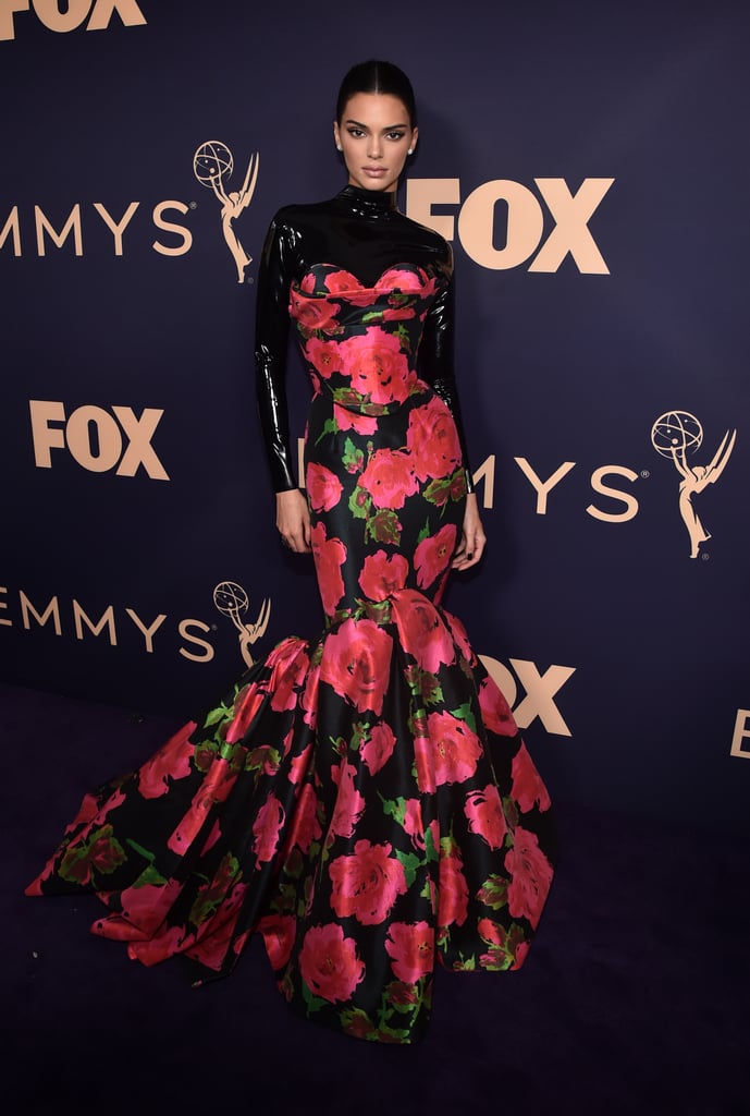 Kendall Jenner's Black Nail Polish Colour at the 2019 Emmys