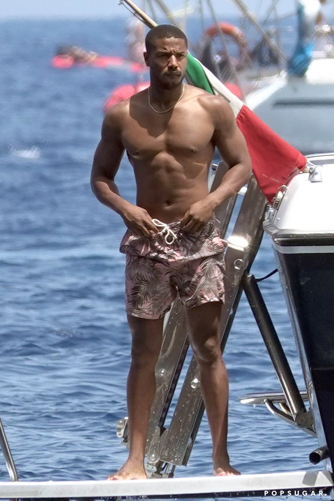 Michael B. Jordan Shirtless Pictures