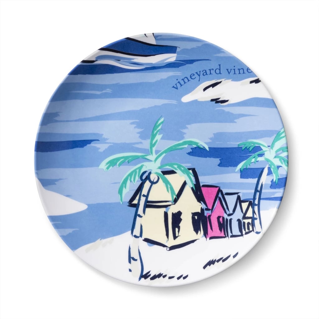 Island Scene Melamine Appetizer Plate