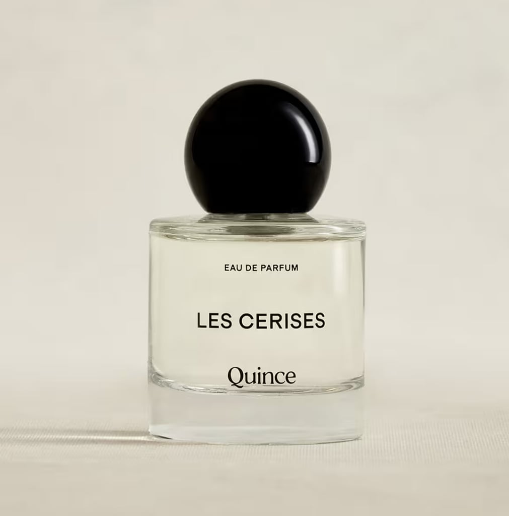 Quince Les Cerises Eau de Parfum ($50)
Nothing complements warm weather quite like a floral scent. So it should be no surprise that this delicious blend of cherry, turkish rose, and tonka bean is at the center of our summer fragrance lineup. It hits all the marks on what you'd want a seasonal perfume to capture — fruit forward, while still being unexpected. Plus, its soft finish makes it ideal for layering.