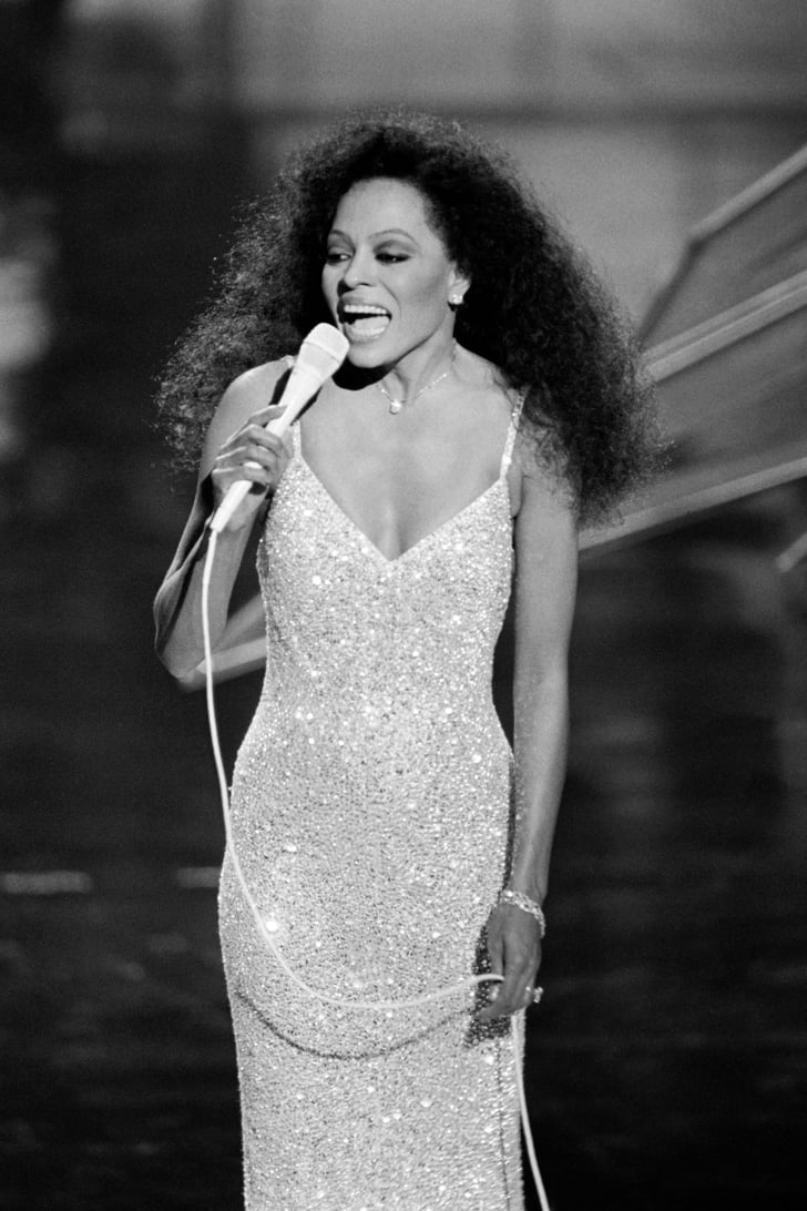 Diana Ross at the 1985 Academy Awards | The Best Oscars Dresses Ever | POPSUGAR Fashion ...