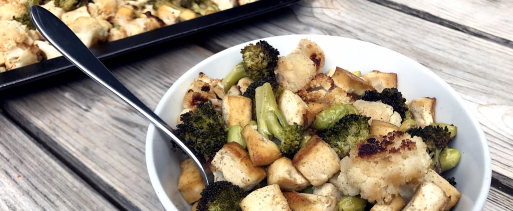 Roasted Tofu, Cauliflower, and Broccoli 1-Pan Meal