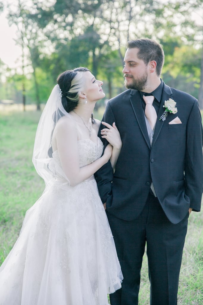 Feminine Pink and Silver Wedding