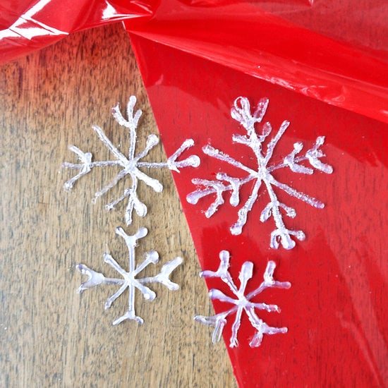 Hot-Glue-Gun Snowflakes