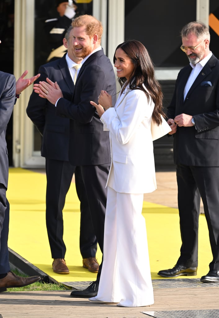 Meghan Markle's White Valentino Suit at Invictus Games 2022