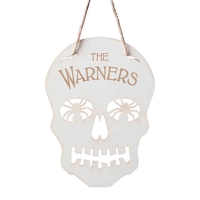 Skeleton Hanging Wall Plaque