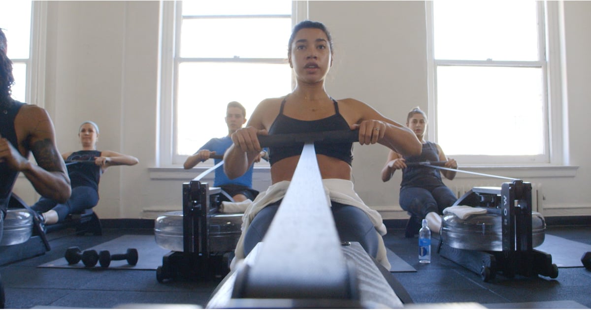 Rowing Gym Workout Class POPSUGAR Fitness