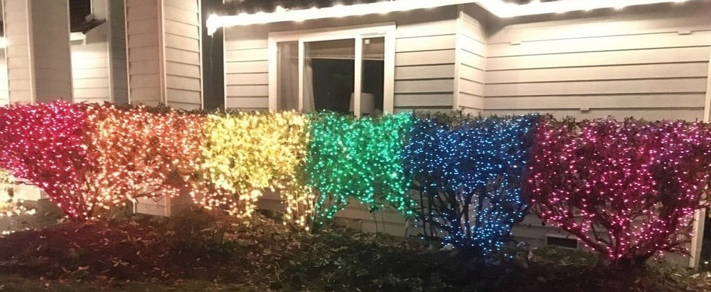 Woman Puts Up Rainbow Christmas Lights For Antigay Neighbor