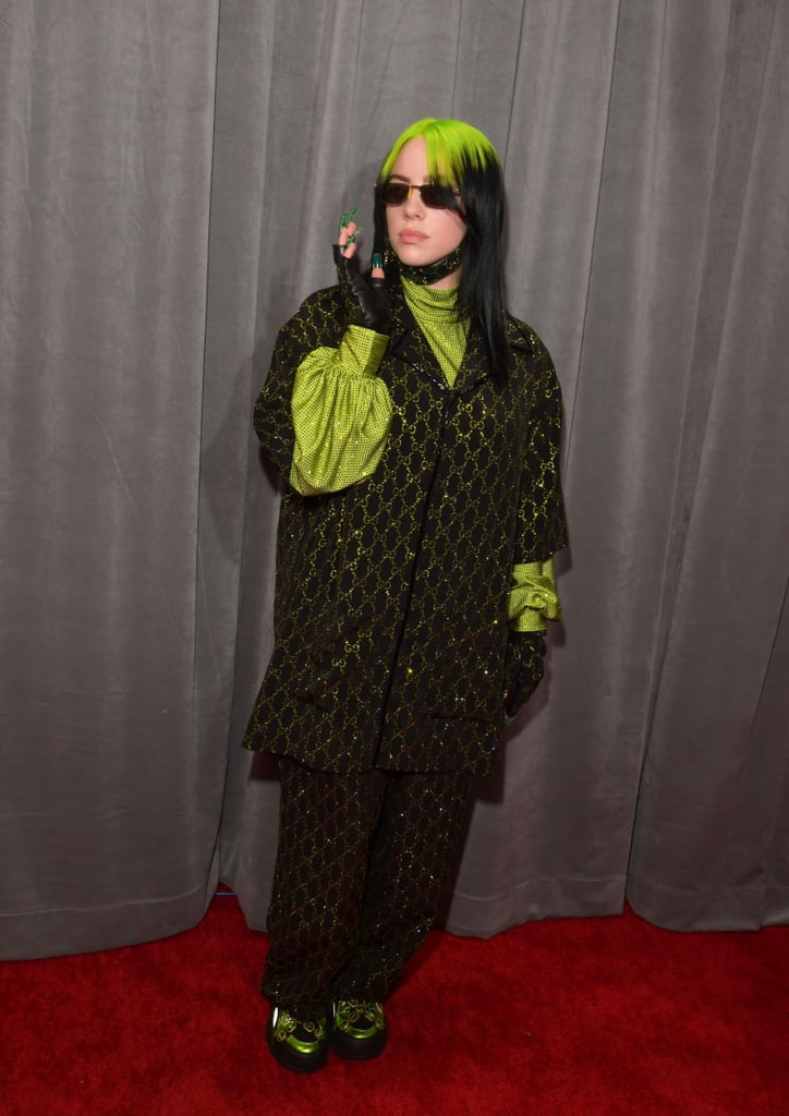 Billie Eilish at the 2020 Grammys