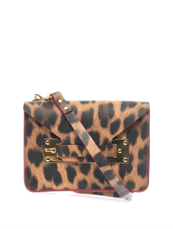 Sophie Hulme Leopard Print Mini Bag