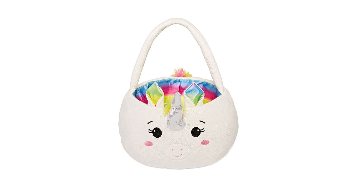 Unicorn plush clearance easter basket