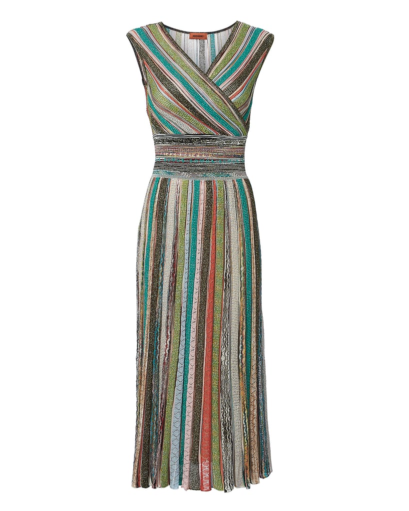 Missoni Striped Lurex Midi Dress