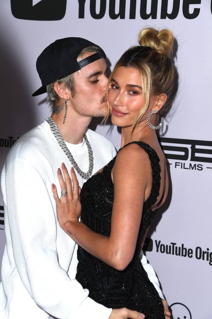 Justin and Hailey Bieber at the Seasons Premiere