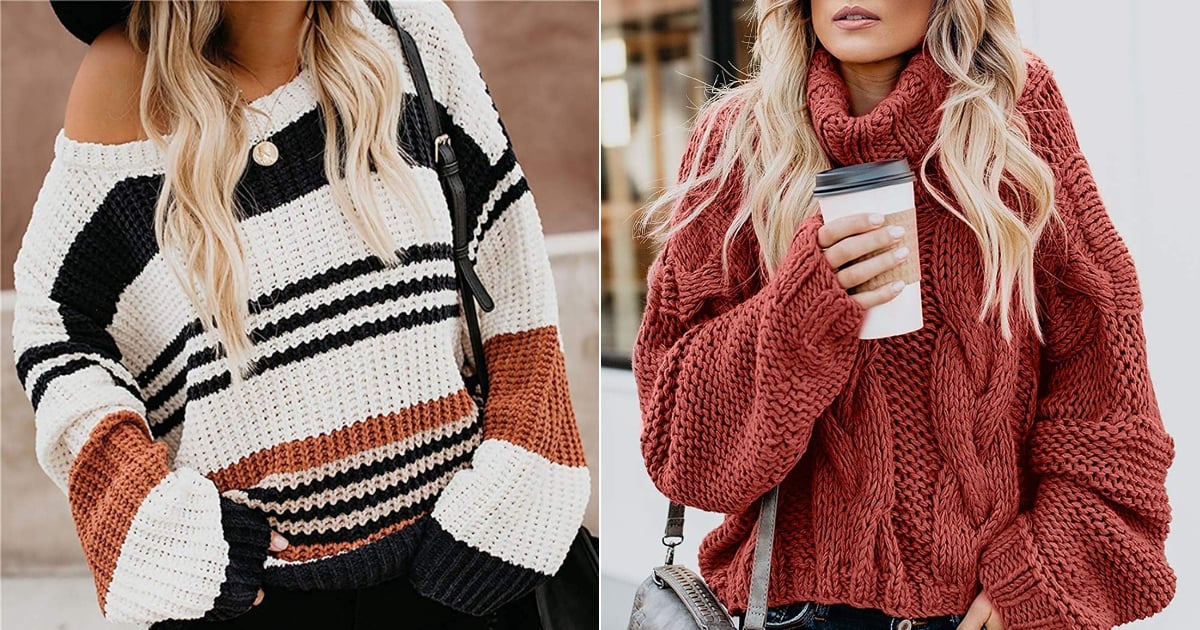 22 Fall Sweaters From Amazon That Are Too Cute and Cozy to Resist This Month