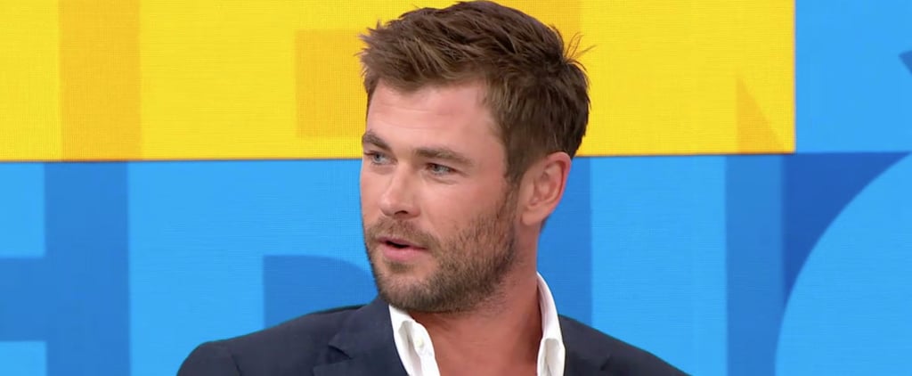 Chris Hemsworth Talks About Kids' Halloween Costumes 2017