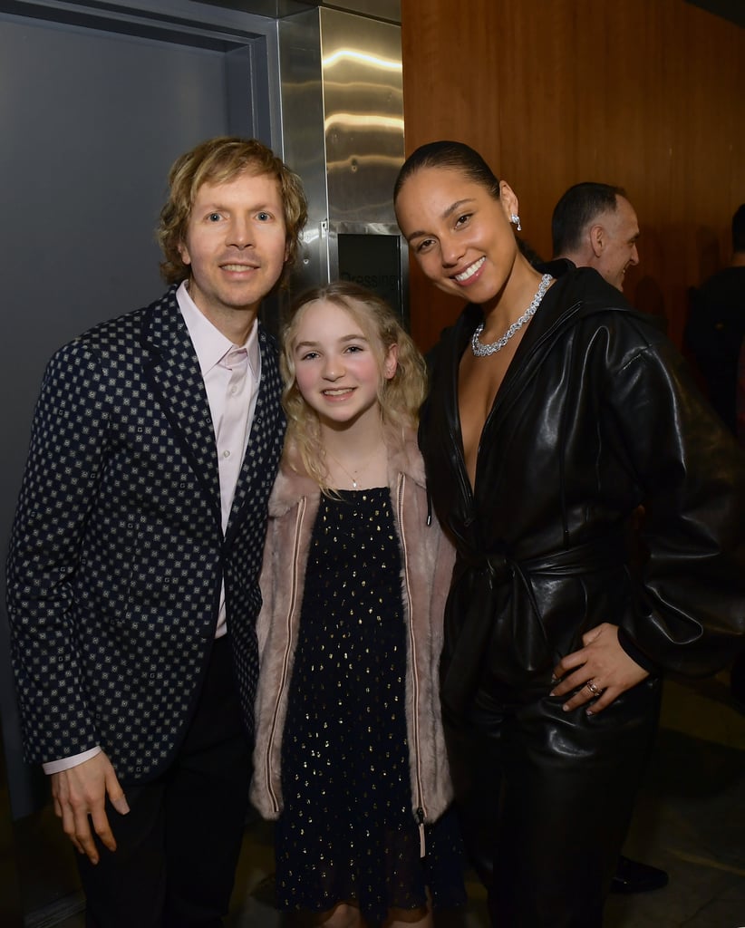 Pictured: Beck, Tuesday Hansen, and Alicia Keys