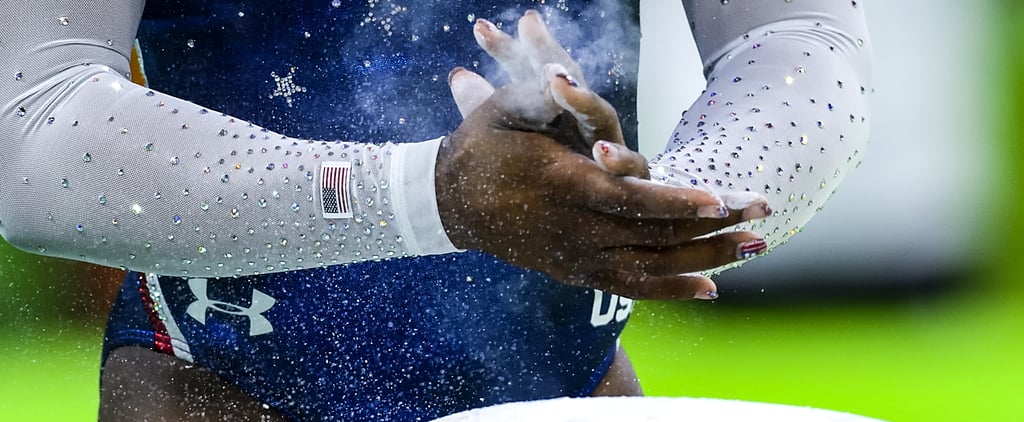 Why Gymnasts Use Chalk on Their Hands, Feet, and Legs