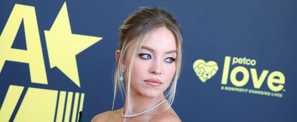 Sydney Sweeney Vintage Mugler Corset Dress at HCA TV Awards