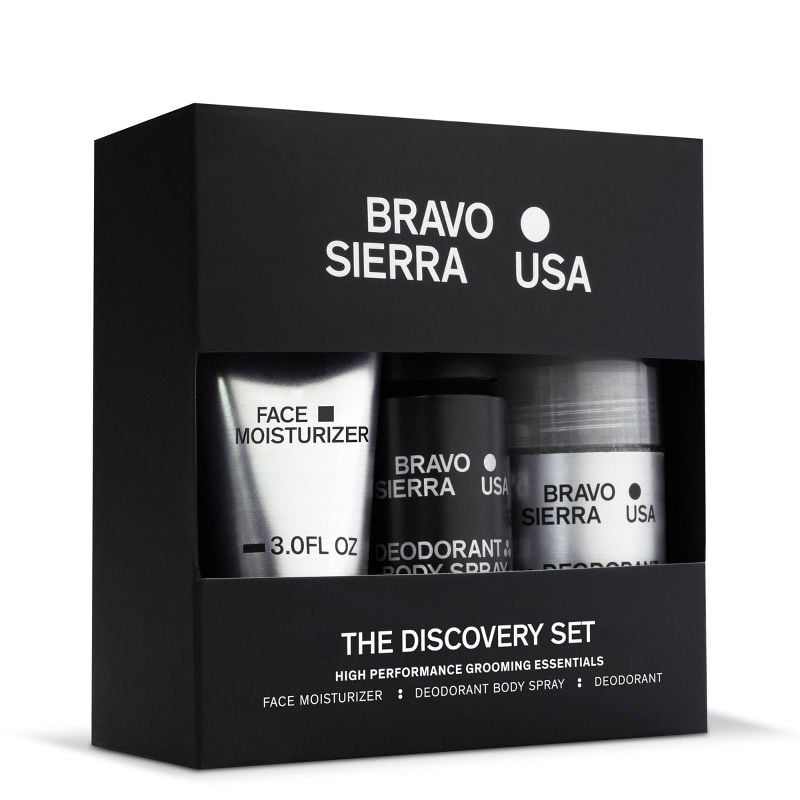 BRAVO SIERRA Men's Grooming Discovery Gift Set