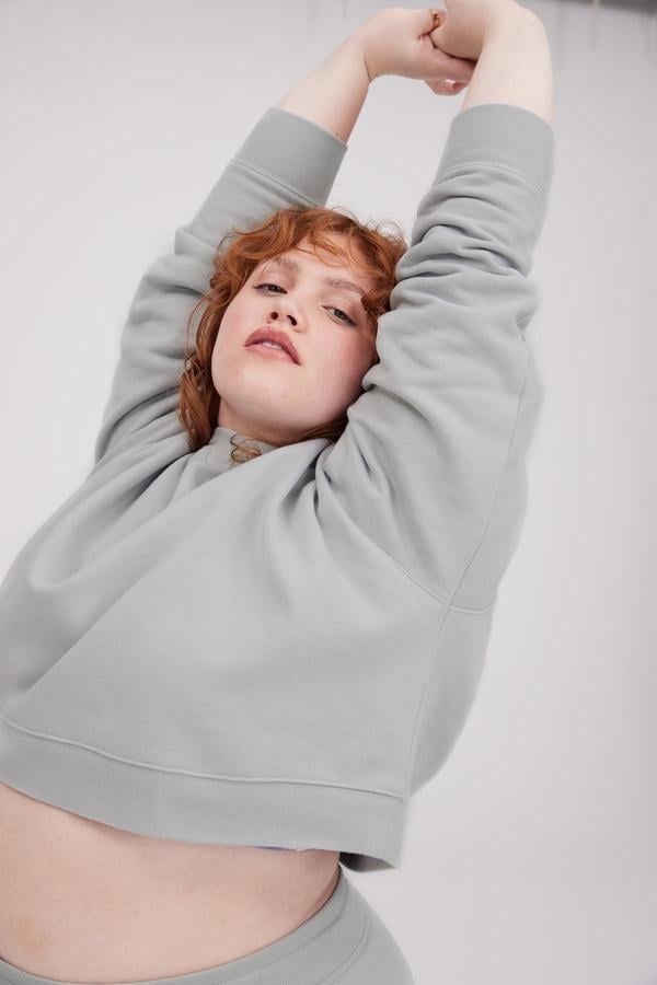Girlfriend Collective Vapor Cropped Sweatshirt
